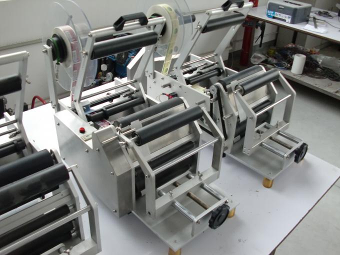 Étiqueteuse automatique de bouteille ronde d'autocollant auto-adhésif 220V