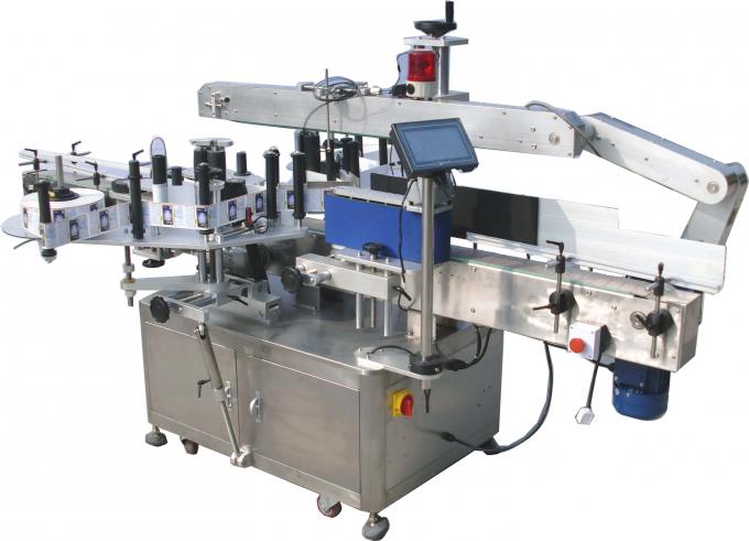220V 3.5Kw machine à étiquettes automatique double côté autocollant 60-350Pcs / Min