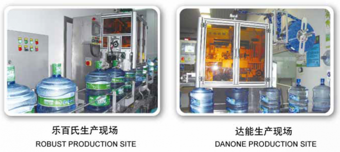 Machine à étiquettes de douille de rétrécissement d'acier inoxydable de bouteille d'ANIMAL FAMILIER pour divers CE de bouteilles