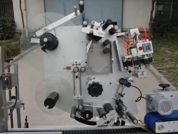 Machine d'étiquetage de flacon de marque HY de moteur de convoyeur, 7ème machine d'autocollant d'étiquette de batterie pour l'électronique
