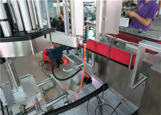 Machine à étiquettes ronde d'autocollant de bouteille avec l'oeil magique de haute précision importé