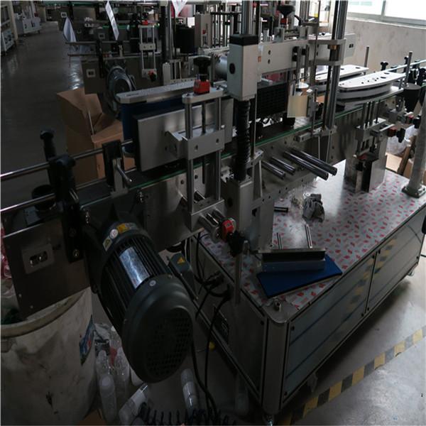 Machine à étiquettes automatique d'autocollant de bouteille de jus / vin, machine automatique d'étiqueteuse