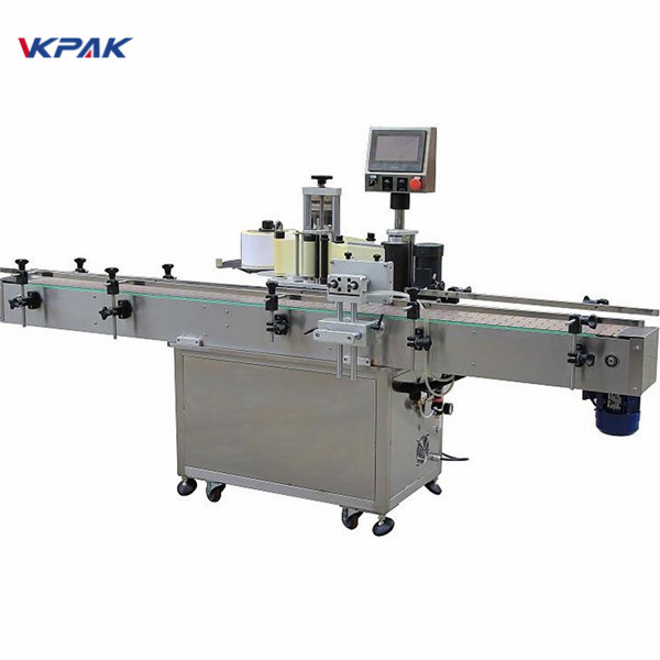 Étiqueteuse de bouteilles ronde auto-adhésive verticale d'huile automatique