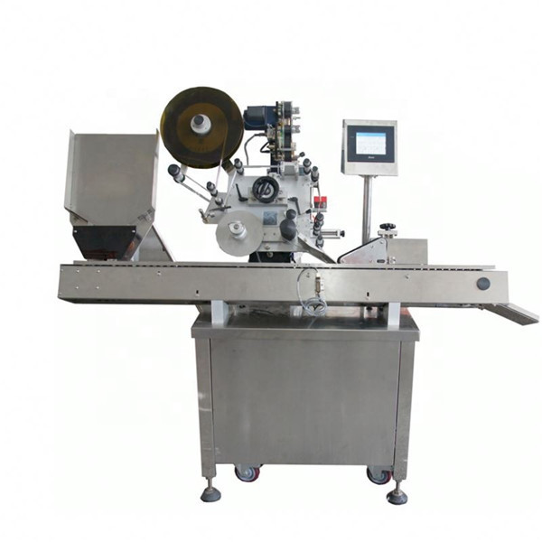 Machine à étiquettes automatique de fiole de bouteilles de boissons non alcoolisées d'économie