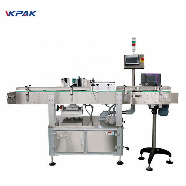 Machine d'applicateur d'étiquettes entièrement automatique avec fonction de position fixe