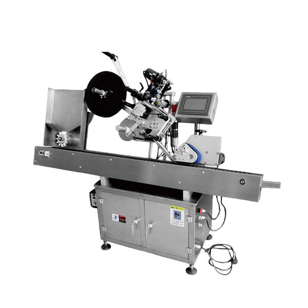 Machine à étiquettes ronde de flacon de bouteille d'autocollant auto-adhésif à grande vitesse Sus304