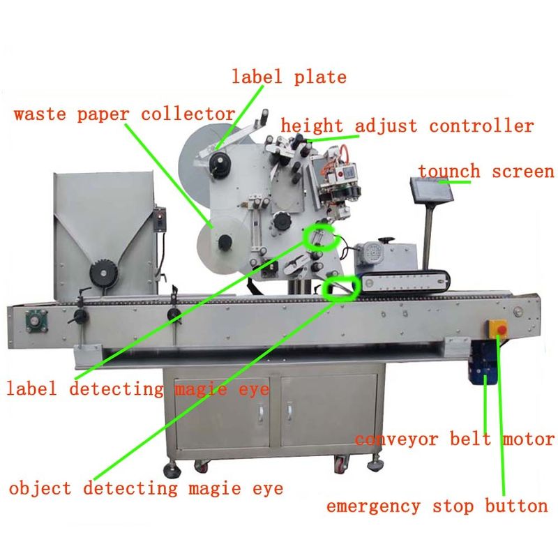 Chine Hg Haw 150 Entièrement - Contrôle automatique de PLC de moteur servo de machine d'étiquetage de flacon Fournisseur