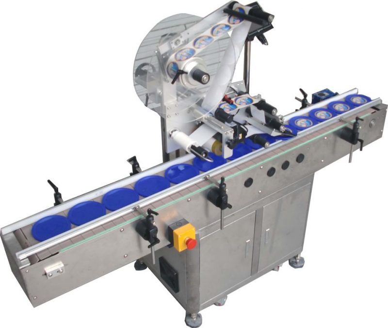 Chine Machine automatique d'applicateur d'étiquettes à surface plane, fournisseur de machine à étiqueter automatique supérieure et latérale en acier inoxydable SUS304