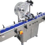 Machine à étiquettes supérieure et latérale automatique d'économie d'acier inoxydable Sus304