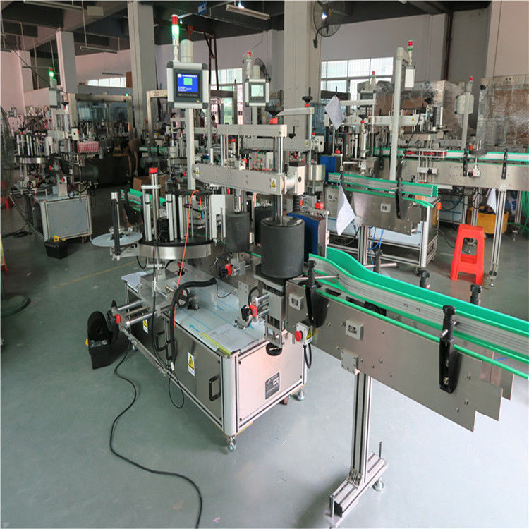 Machine d'étiquetage de bouteilles PET rondes de la Chine, Étiqueteuse auto-adhésive de machine d'applicateur d'étiquettes