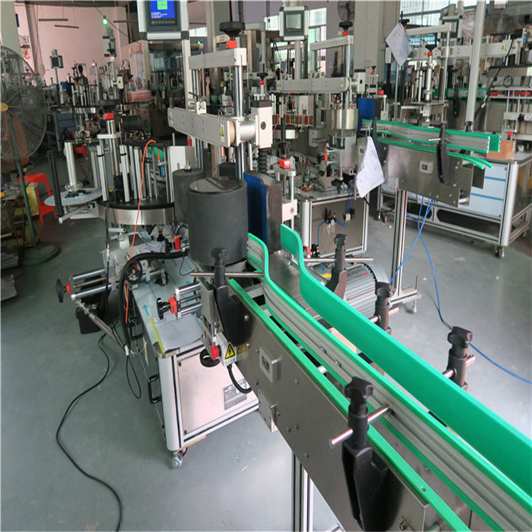 Chine Machine d'étiquetage de bouteille d'autocollant auto-adhésif double face 190mm hauteur max fournisseur