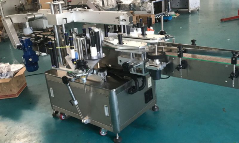 Chine Machine d'étiquetage d'autocollant double face à grande vitesse pour le fournisseur de bouteilles carrées / rondes / plates