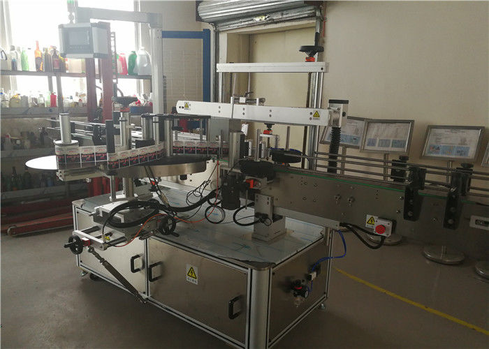 Chine Machine d'étiquetage à deux côtés avec double côtés ou bouteille ovale de shampooing dans le fournisseur de l'industrie des boissons
