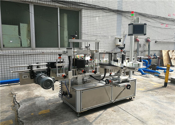 Étiqueteuse auto-adhésive pour bouteille plate, machine d'applicateur d'étiquettes pour bouteilles