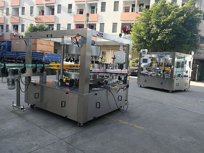 Étiqueteuse rotative avant et arrière / Cou et vitesse avant 15000B / H Certification CE