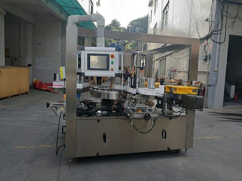 Chine Machine d'étiquetage d'autocollant rotative à grande vitesse avec fournisseur de ceinture d'options de machine de remplissage