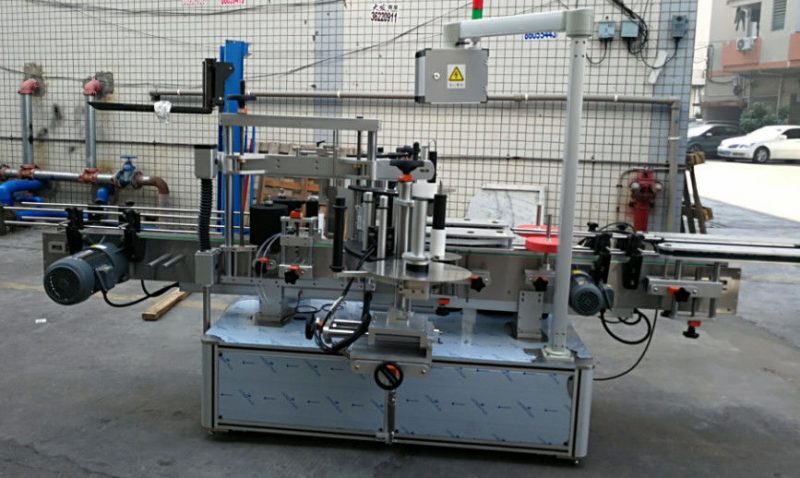 Chine Machine d'étiquetage automatique de bouteille ovale elliptique double autocollant 1200W fournisseur